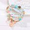 New Bohemia Style Multilayer Acrylic Beads Tassel Bracelet