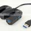 Good Quality 4 port usb 3.0 hub from usb por hub suppliers for Windows 95/98/2000/2003/ME/XP/Vista or Mac OS 8.1/Windows7