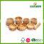 New bamboo wood mortar pestle set for wholesale