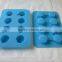 8 hole cartoon shaped silicone chocolate mold