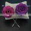 2015 Vintage Wholesale Fabric Colorful Flower Brooches