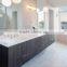 Modular melamine modern one piece bathroom vanity cabinet