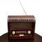 Vintage Bluetooth Wooden Radio