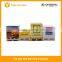Cube shape fancy paper sticky note cube with wooden pallet