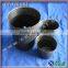 black plastic Soft flower pots with 25cm Dia for sale planter