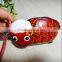High quality genuine leathter coin purse sheep face animal leather coin purse, coin case