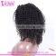 150 Density Top Selling 18 Inches Virgin Brazilian Kinky Curly Full Lace Wig With Baby Hair