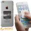 Personalized rectangle shape cell phone screen