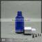 cobalt blue eliquid glass dropper bottles 30ml glass dropper bottle