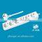 Hot Sale High Quality 6 Way Extension European Socket Power Strip GS CE 16A 220V China Socket Children Protector
