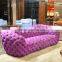 luxury classic european royal velvet fabric sofa set