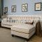 Amerian style latest luxury leather corner sofa design
