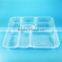 food container 7 Divide plastic disposable compartment lunch box plastic