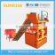 Hydraulic press machine SR1-10 interlocking brick machine in Malaysia