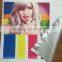 Korea material silver fabric for sublimation printing