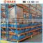 Warehouse pallet adjustable steel rack system