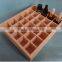 30 bottles storage wooden essential oil tray with 30 compartments