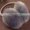 Plush Earcap Cony Hair Beads Rack Earmuffs