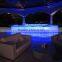 Fiber optic kits for decoration pool light, waterproof light no electric