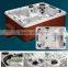 Acrylic whirlpools 5 to 6 persons hot tubs with Balboa for Nordic Winter Outdoor Spa JY8002