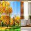 Photo Printed Trees Shower Curtain