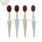 High Quality Wholesale Factory Directly New Arrival Foundation Top Synthetic Hair Oval Makeup Brush