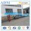 Mobile hydraulic container ramp for forklift