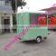 2017 Promotion price customized Snake Trailer/mobile food truck for sale /food truck manufacturers