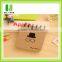 Mini size pocket hardcover spiral kraft paper notebook making