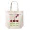 multicolour cotton canvas tote shopping handbags