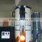 Micro pressure biomass pellet steam burner