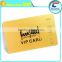 Custom LOGO Metallic Gold/ Silver PVC Card