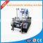 professional semi- automatic two sides round bottle labeling machine with CE and factory price