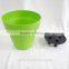2016 allibaba com boat new virgin pp plastic garden decoration round flower pots