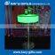 Pe plastic glow furniture outdoor led modern furniture table garden set