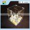 2015 simple design acrylic donation box acrylic custom design donation box PMMA material donation box