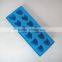 Hot sale 12 cups heart shape silicone ice cube tray