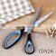 Chinese factory hot sale rubber and plastic students scissors