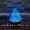 OEM factory price touch panel 3D acrylic led night lights 3D illusion light for Xmas gift