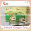 FDA, HALAL. KOSHER ISO instant Ginger Tea with lemon health ginger tea factory
