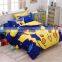 Luury Pokemon 4Pcs 100% Cotton Child Cartoon Pattern Bedding Sets Include Duvet Cover Bed Sheet Pillowcase Set Full Queen Size