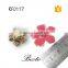 New arriving flower metal shoes buckle accessory for woman's shoes