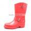 2016 rock style of women shoes pvc rain boots hotsale