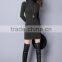 2016 Customized Manufacture Fashionable Wholesale Women Plain Color Dress Long-sleeve Spring Autumn Ladies Knitted Skinny Dress
