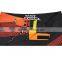 orange color 150g meach microfiber men's casual board shorts