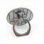 Removable glue 360 Rotation Zinc Alloy Stand Ring Holder for Mobile
