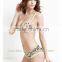 new fashion big cup sexy lady cotton gather sexy cotton padded print bra