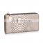Hotsale genuine leather wallet designer cell phone wallet women coin wallet purse