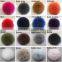 Myfur Wholesale Baby Pink Thick Fox Body Fur Bobble Hat Accessory Pom Poms