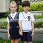 Juqian Factory Made Stylish Summer fashion Primary Kids school uniform girls school dress